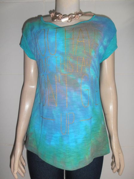 blusa cativa cor turguesa