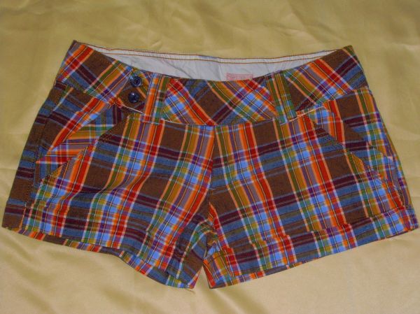 bermuda listrada laranja summer collection
